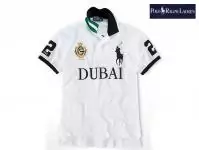 polo tee shirt  hommes femmes nom de la ville dubai